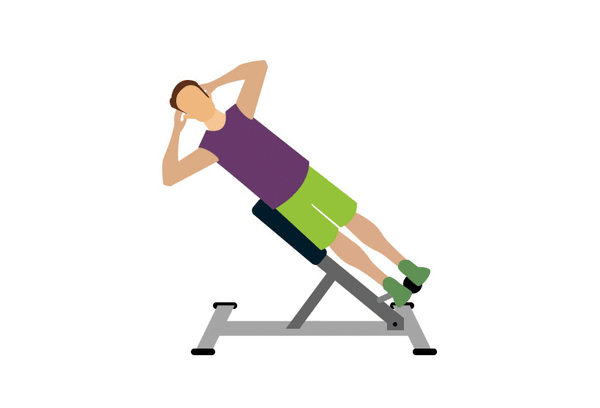 Hyperextension bench hot sale
