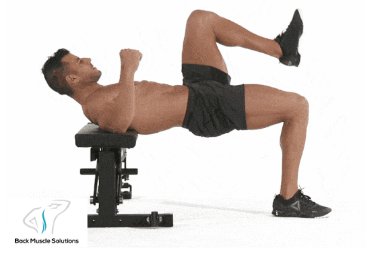 Single leg banded hip thrust sale